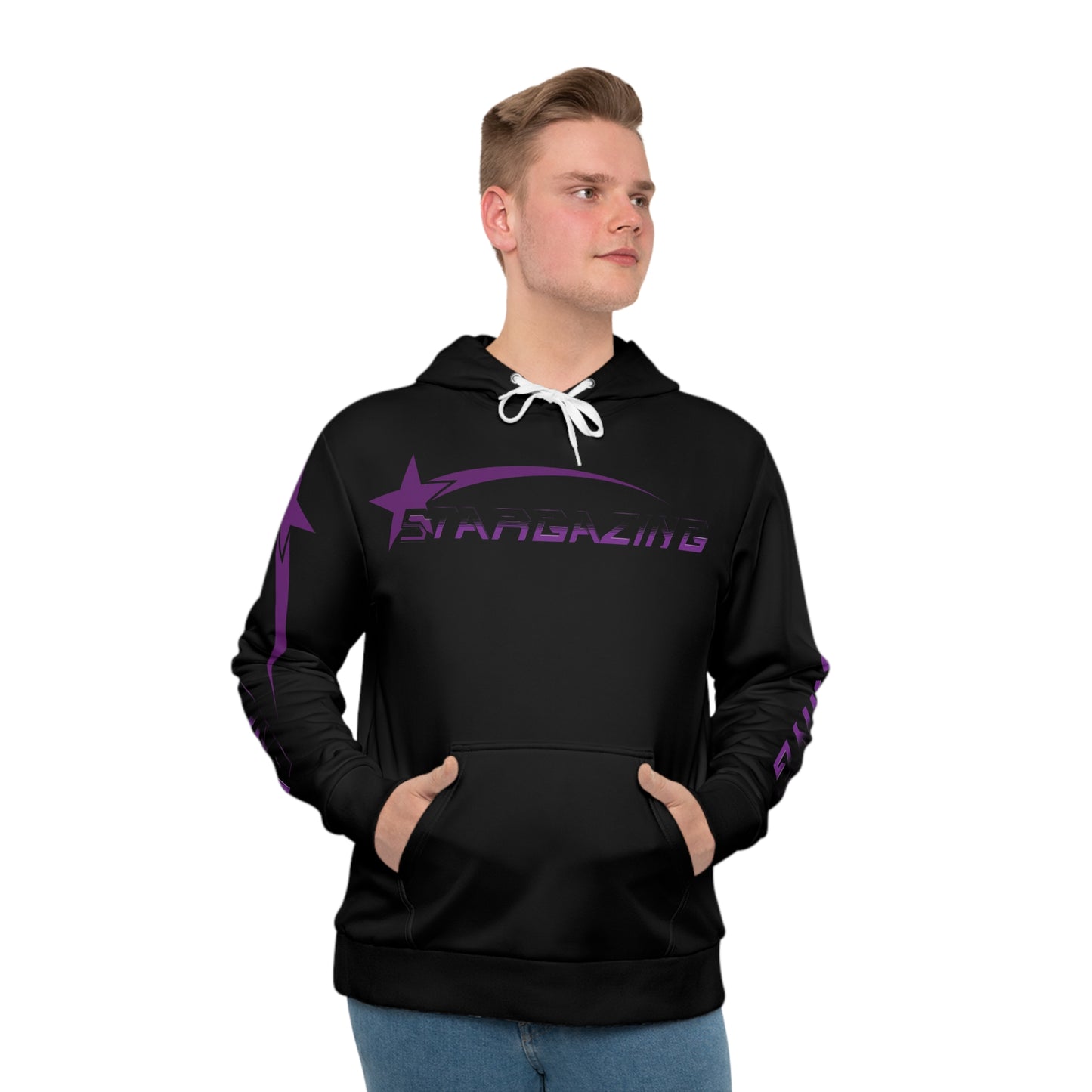 Astronaut Hoodie, Stargazing Apparel, Cosmic Sweatshirt, Unique Galaxy Gear, Men's AOP Hoodie, Space-Themed Gift